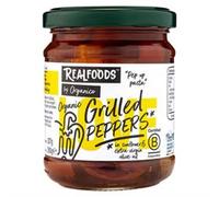 Realfoods by Organico Organic Grilled Peppers in Oil 190g