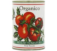 Realfoods by Organico | Organic Peeled Tomatoes - Pure Mediterranean Flavor, Naturally Grown, 400g (Pack of 2)