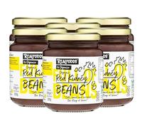Realfoods by Organico | Organic Red Kidney Beans in Water | Soft, Sweet & versatile | Ready-to-Eat, High-Protein, Vegan, 370g (Pack of 6)