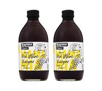 Realfoods by Organico | Organic Red Wine Vinegar - Raw, Unfiltered with ‘Mother’, Made from Organic Wine, Supports Gut & Immune Health, 500ml (Pack of 2)