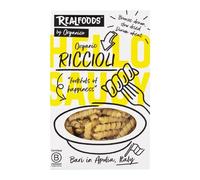 Realfoods by Organico | Organic Riccioli Pasta - Bronze-Cut, Slow-Dried, Traditional Italian Pasta from Bari, Puglia - Premium Quality, Authentic Taste, 500g