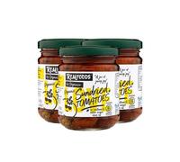 Realfoods by Organico | Organic Sun-Dried Tomatoes in Extra Virgin Olive Oil - Farm-Grown in Puglia, 190g (Pack of 3)