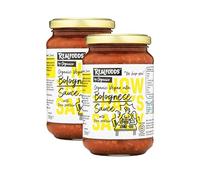 Realfoods by Organico | Organic Vegan Alla Bolognese Sauce - A Plant-Based Twist on Italian Comfort Food | 350g (Pack of 2)