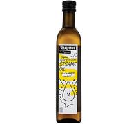 Realfoods by Organico | Organic Virgin Sesame Oil - Cold-Pressed, Unrefined & Aromatic, 500ml