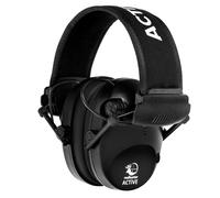 RealHunter Active Pro Active Hearing Protectors with Glasses - Black