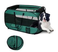 Realife Dog Enclosures Home Outdoor Fashions Portable/Collapsible/fixable, Pop Up Travel Pet Tent, 38" L x 22.5" W x 5.5" H，Green