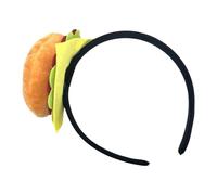 Realisitc Hamburger Headband Soft Plush Headband Styling Accessories Women Girl Role Play Party Dress Up Party Hair Accessories for Women