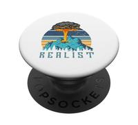 Realist | Nuclear Explosion | Conspiracy Theory PopSockets Adhesive PopGrip