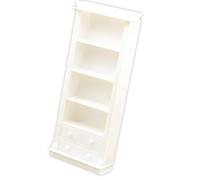 Realistic 1: 12 Doll House Miniature Shelf Unit Model Figurine for Scene Display and Doll Small Items Organization Miniature Display Cabinet