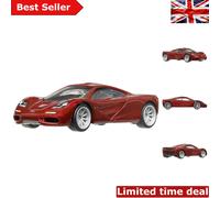 Realistic 1:64 Scale McLaren F1 from Hot Wheels - A Collector's Dream Vehicle