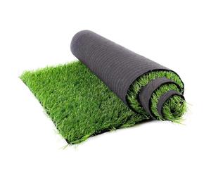 Realistic 25mm Artificial Grass Turf Rug - Soft Synthetic Ln for Indoor & Outdoor Use t for Garden Home Decor Dolls - Available in 1.5x5ft & 1.5x9ft Sizes
