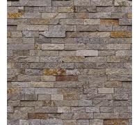 Realistic 3D Effect Vintage Brick Effect Modern Stone Beige Al1043