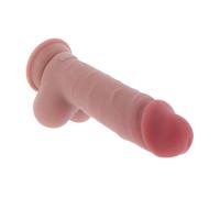 Realistic 7.9-inch Dildo with Suction Cup - Deluxe Dual Density™