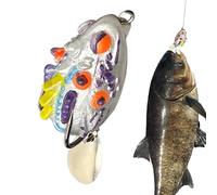 Realistic and Flexible Artificial Bait for Bars, Soft Bait, for Fishing in the River and Lake, Outdoor, for Sports Fishermen