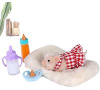 Realistic and Soft Silicone Pig, Baby Silicone Pig, Squeeze Anti-Stress Toy for Anxiety Relief | Kids, Adults | Original Eco-Friendly Gift (Style A)