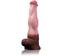 Realistic Animal Penis Dildos Huge Monster Horse Dildos 12.8" Large Monster Dildo with Strong Suction Silicone Dildo Anal G-Spot Stimulation Sex Toys for Women Couples Gay Anal Plug Sex Toy (M)