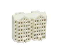 Realistic Apartment Building Model Unpainted Craft Project Miniature Landscape Design 1/800s Scale Structure Unpainted Dioramas Residential Model