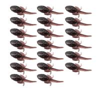 Realistic Artificial Baits With Barbed Hook Soft Fishing Lures Tiny Baits For Trout Fishing Tackle Simulation Dynamic Tail Lure