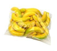 Realistic Artificial Fruit Set 10pcs Plastic Fake Food(Banana)