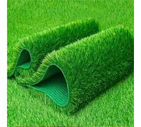 Realistic Artificial Grass Carpet Rug 6M (19.6FT) UV Protected Anticorrosive Outdoor Flooring for Patio & Balcony Perfect for rdens & Landscaping