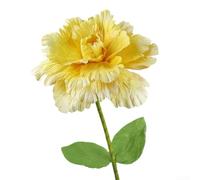 Realistic Artificial Peony Bloom 40cm for Arch(yellow)