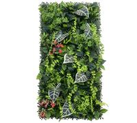 Realistic Artificial Plant Wall Panels50cm x 100cm Grass Decor Waterproof & UV Resistant for Home Garden Office Cafe Salon Wedding Indoor/Outdoor Use (A)