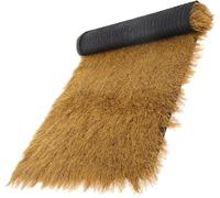 Realistic Artificial Thatch Roof for Garden Patio & Dollhouse Det - Versatile St-Look Thatching (0.5m x 8m / 1.6ft x 26.2ft) - Farmhouse Sle