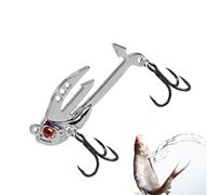 Realistic Bass Fishing Lures - 7g Trout Bait, Reinforced Long Throw Hooks, Resistant Material, Hard Bait Design | Effective Sea and Fishing for Bass Trout, Panfish