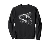 Realistic bee insect nature pollinator Sweatshirt