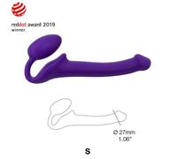 Strap On Me - Strapless Strap-On Dildo - Size S - Purple Purple