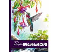 Realistic Birds and Landscapes Coloring Book, a Nature Animal Wildlife Coloring Activity for Teens, Adults, Seniors & Birdwatchers: Grayscale Forest, ... and Nature Coloring Books Set for Adults)