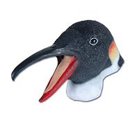 Realistic Black Penguin Overhead Rubber Mask (Pack of 1) - Perfect Accessory for Animal-Themed Parties, World Book Day, Cosplay, Festivals, & Themed Events Halloween Halloween