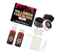 Realistic Blood Gel Formulas And Customizable Scary Dentures For Cosplay Horror Movie Effects Safe Faux Blood For Mouth