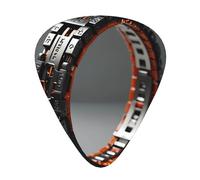 realistic bracelet Prints Guitar Picks - 12-Piece Set with 3 Different Thicknesses, Suitable for Electric and Acoustic Guitars