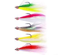 Realistic Bucktail Jigs 4in For Shore Casting