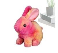 Realistic Bunny, Rabbit Toys for | Realistic Plush Animals Bouncing Rabbit Toy, Jump, Shake Nose, Ears Stirring, Natural Movements, Interactive Figurines