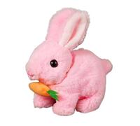 Realistic Bunny Toy - Soft Doll Stuffed Animal Plush Toys, Interactive Game Rabbit Cute Dolls | Jumping & Shaking Ears Electronic Pet, Easter Basket Stuffers And Others Ss