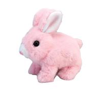 Realistic Bunny Toy - Stuffed Plush Walking Talking Rabbit with Wiggle Ears | Interactive Moving Animal Doll | Cute for School Home Car Outdoor Playtime Interactive Plush Rabbit with Sou
