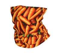 Realistic Carrots Watercolor Cute Men Women Snood Scarf Multifunctional Neck Gaiter Windproof Face Covering Scarf For Motorcycle Summer Hiking Walking