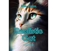 Realistic Cat Coloring Book: a book for adults, find relaxation by coloring sweet and cute cats
