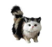 Realistic Cat Stuffed Animal, Stuffed Cat, Cool Stuff For Your Room, Delicate Smooth Hand Feeling Cute Simulation Vivid Plush Toy, Breathing For Home Decoration, Christmas