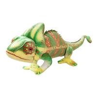 Realistic Chameleon Plush Toy Doll, 80cm Stuffed Reptile Plush Lizard Animal Figure, Soft Cartoon Plush Doll for Kids, Simulation Plush Toy for Sofa Bed Decor or Classroom Display