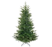 Artificial 6ft/180cm Hinged Christmas Tree with 1000+ PE/PVC Tips - DH45