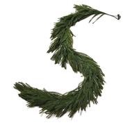Realistic Christmas Wreath Door Garland Holiday Waterproof Green