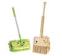Realistic Cleaning Set - Kids Pretend Play Kit, Educational Housekeeping Toys, Mini Tools Pack, Role | Child Learning With Design For Home Fun Activity Use Cleaning Toy Kit Colorful House Set, Simul