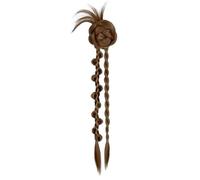 Realistic Clip-In Braided Hairpiece With Secure Clips Natural Looking Synthetic Ponytail Attachment For Hairstyle Changes Synthetic Hair Extension