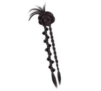 Realistic Clip-In Braided Hairpiece With Secure Clips Natural Looking Synthetic Ponytail Attachment For Hairstyle Changes Synthetic Hair Extension