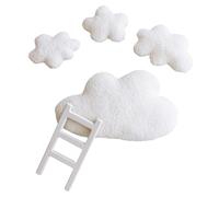 Realistic Clouds Design Ladder Props for Newborn Photography Improves the Photo Shoot Experience for Parents at Home Daily at Home
