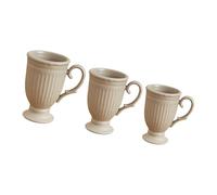 Realistic Coffee Mug 3 Size Classical Antique Design Coffe Cup Model Figurine Drinkware for Doll House Enthusiasts Miniature Coffee Cup Set