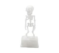 Realistic Dancing Skeleton Aquarium Bubbler, 3D Printed Fish Tank Dance Skull Bubbler Skeleton Statue Halloween Party